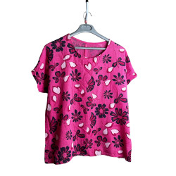 TEE shirt lin rose