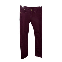 Jeans femme prune