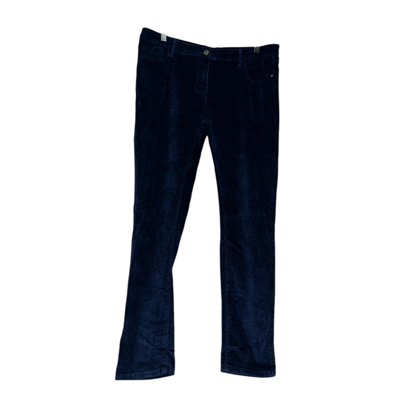 Pantalon velours marine