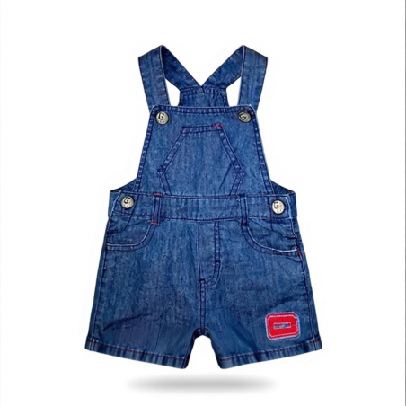 Salopette short 12 mois