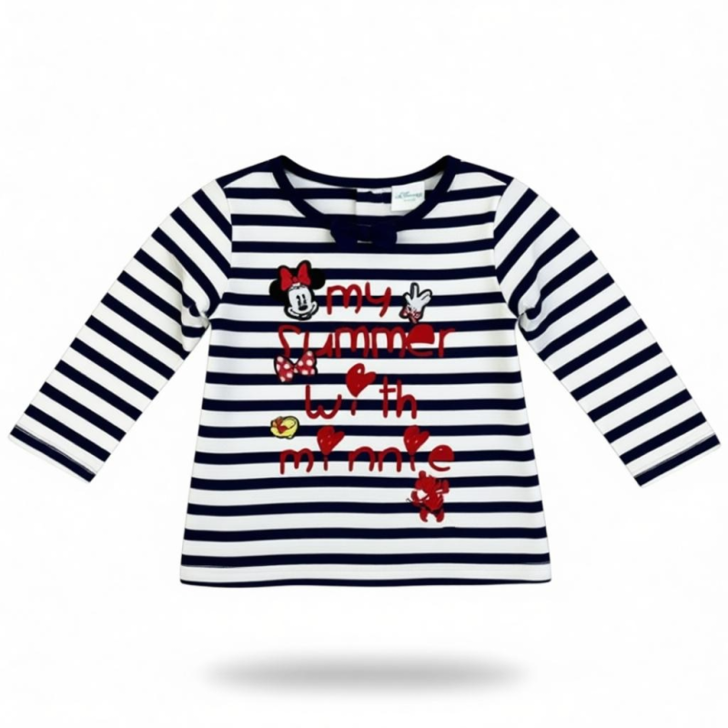 Manche longue Minnie 12 mois