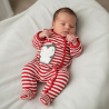 Pyjama rayé 1 mois