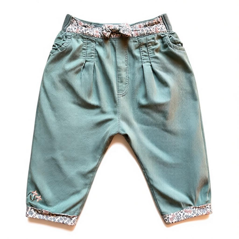 Pantalon velours 9 mois S.Major