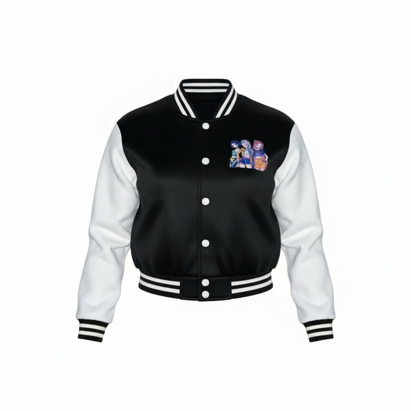 Veste baseball courte Kpop 9/10 ans neuve