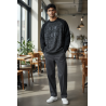Pull homme Liberto gris et noir – Taille M – Esprit New York