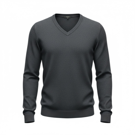 Pull homme gris Kiabi – Taille M