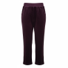 Pantalon fille en velours violet foncé Tissaia – 6 ans