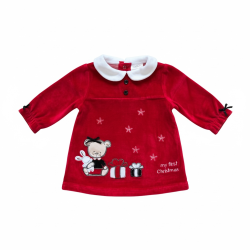 Robe bébé fille velours...
