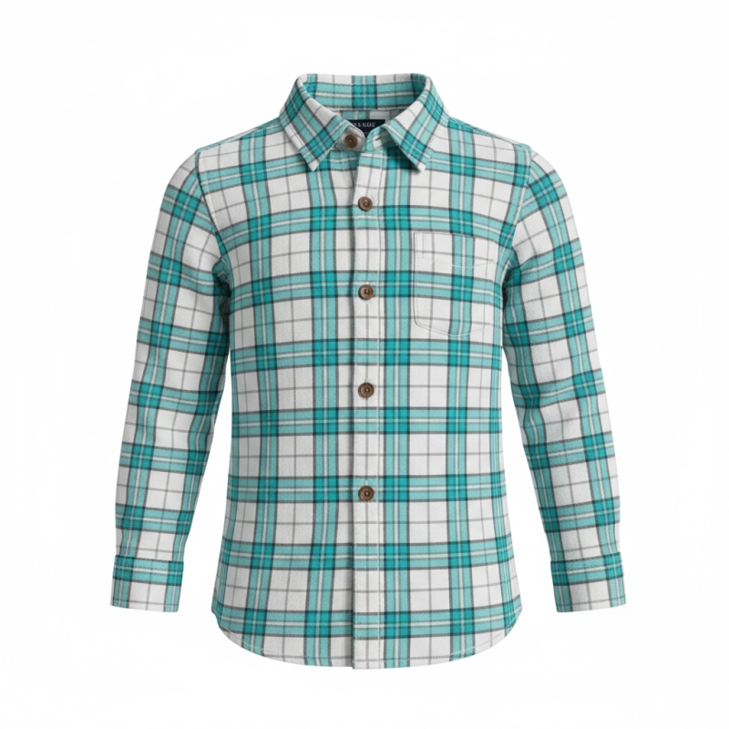 Chemise à carreaux 2 ans