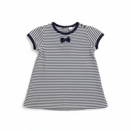 Robe rayée marin 12 mois