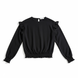 Blouse noire fille H&M –...