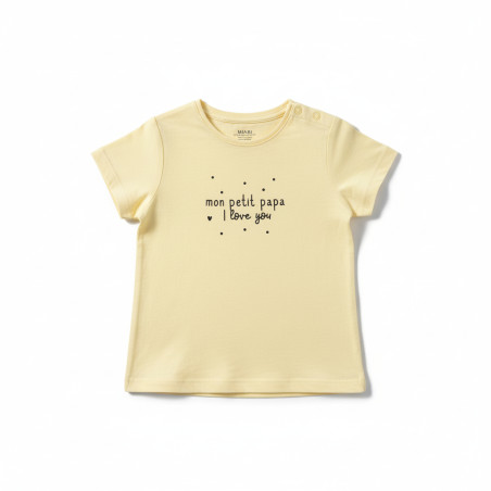 Tee-shirt I love you - Kiabi - 3 ans