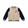Veste mi-saison garçon style baseball marine et beige Lupilu – Taille 8 ans