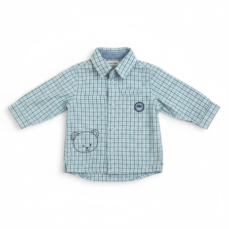 Chemise à carreaux 3 mois