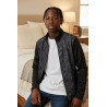 Veste de sport garçon noire Decathlon – Taille 14 ans