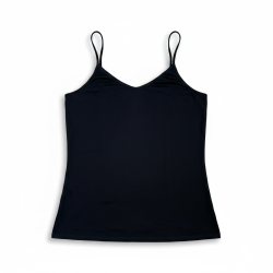 Débardeur femme noir coton...