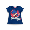 T-shirt fille Miraculous bleu marine – Taille 4 ans