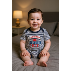 Body manches courtes bébé garçon rayé Lee Cooper – 18 mois