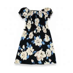 Robe d'été mi-longue noire...