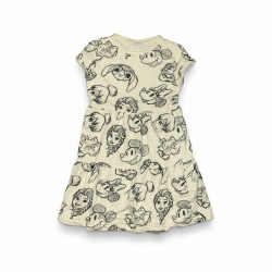 Robe fille Disney jaune...