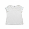 Tee-shirt fille Kiabi blanc avec dentelle 14 ans