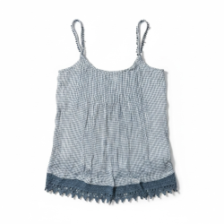 Débardeur femme Kiabi bleu...